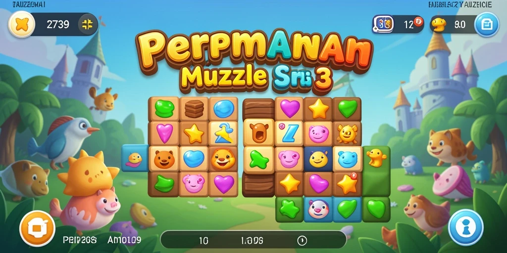 Menampilkan gameplay seru dan warna-warni dari 2739.