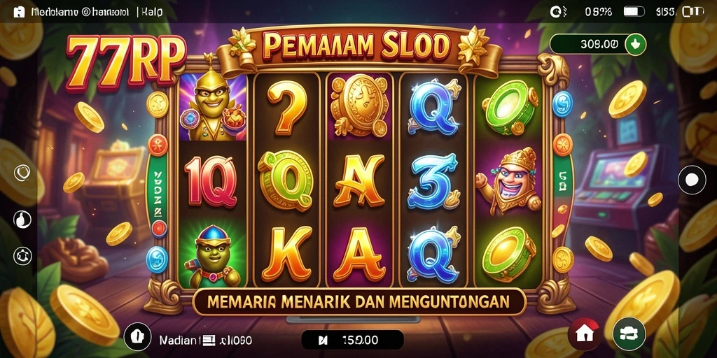 Screenshot gameplay Slot 77RP yang seru dan menarik.