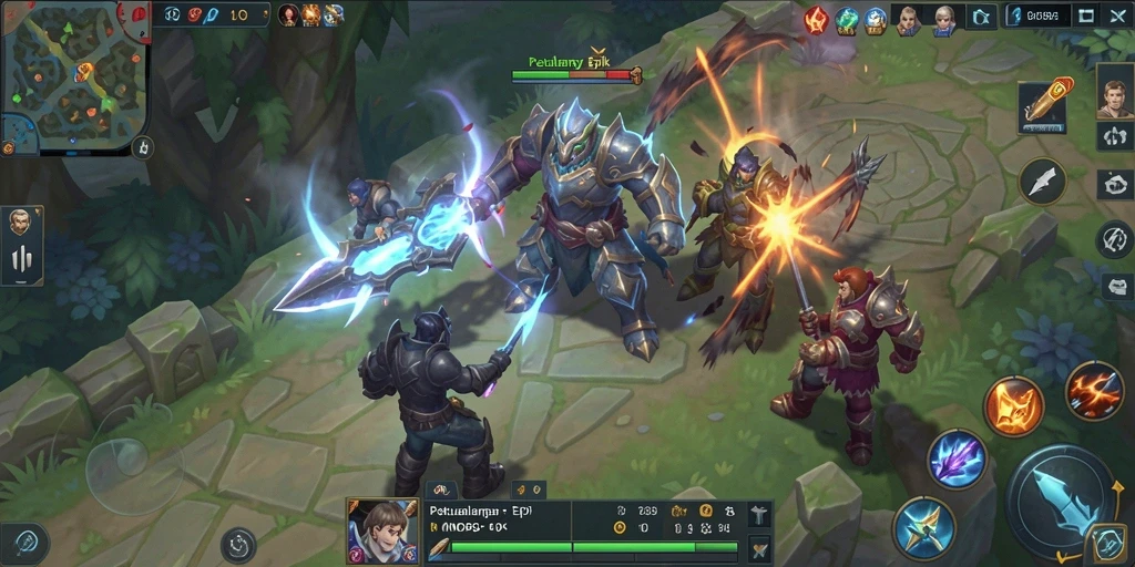 Gameplay KNO89 dengan aksi seru di dunia MMORPG.