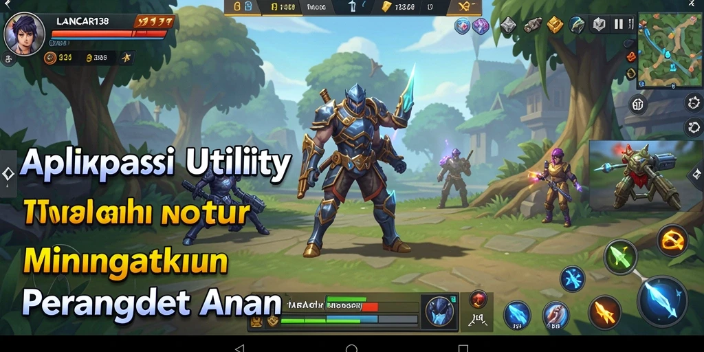 Antarmuka LANCAR138 yang intuitif dan mudah digunakan.