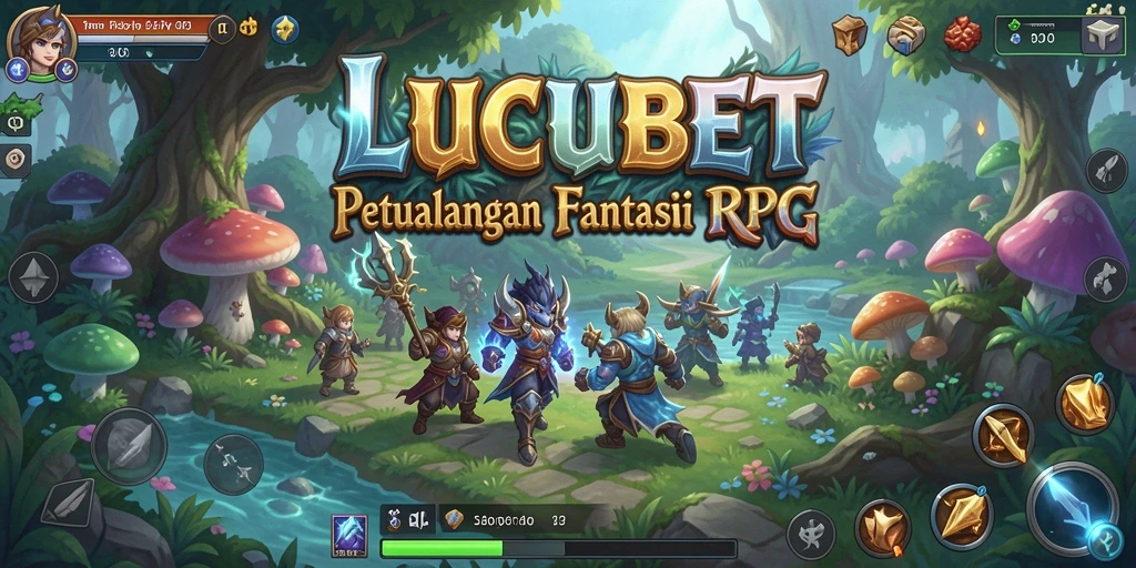 Screenshot gameplay LUCUBET yang menampilkan aksi RPG yang mendebarkan.