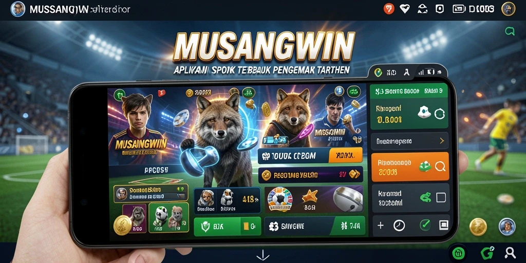 Screenshot utama MUSANGWIN menampilkan pengalaman taruhan yang mengasyikkan.