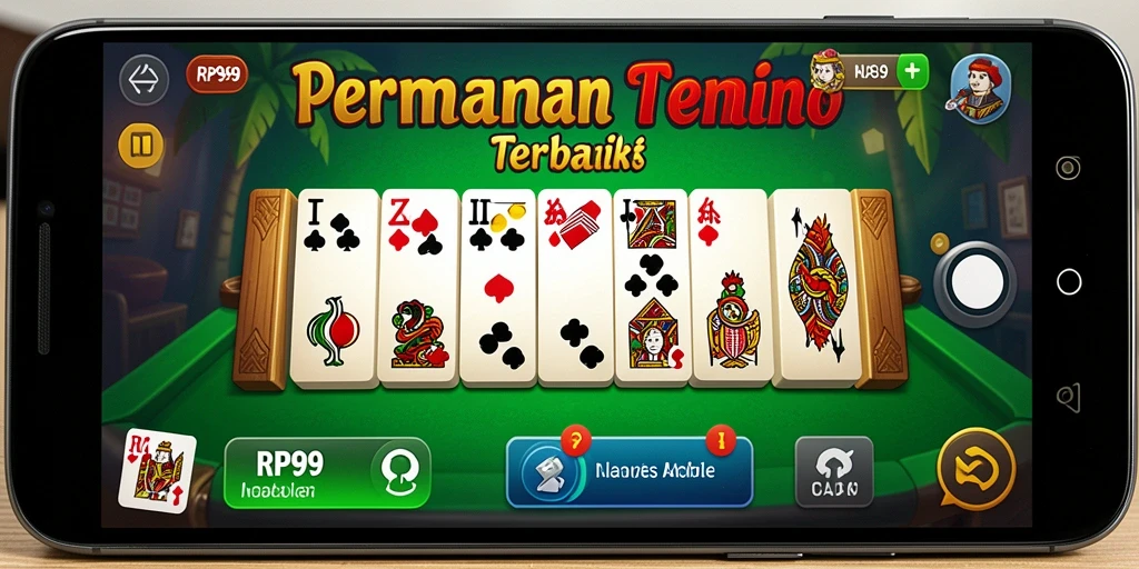 Tampilan gameplay yang menarik dan seru dalam permainan Domino.