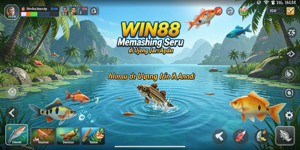 Tangkapan ikan yang beragam dalam gameplay WIN88 yang menantang.