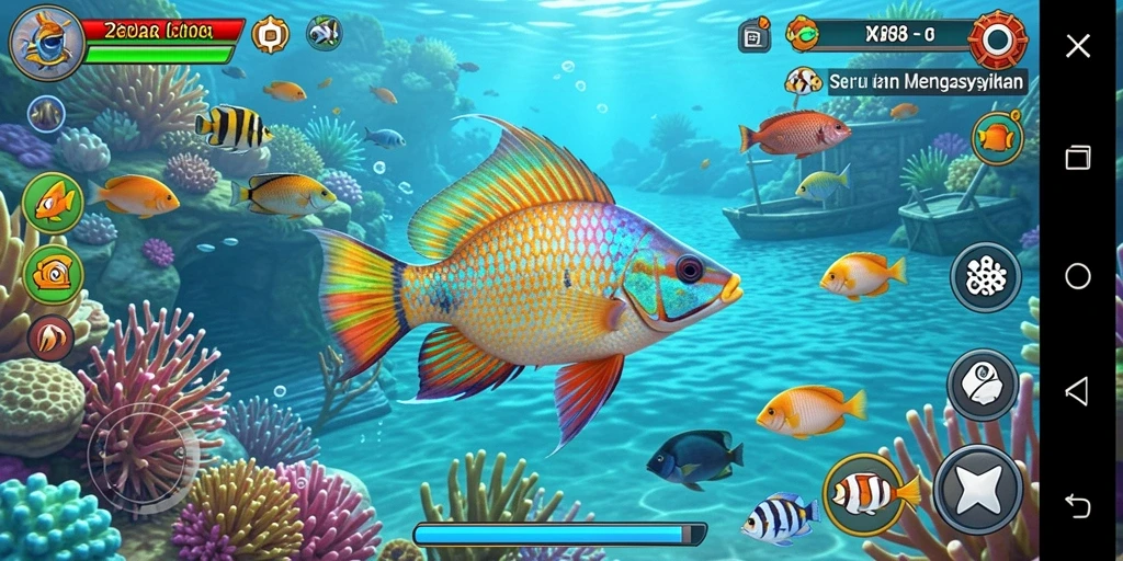 Tampilan mengesankan gameplay Tembak Ikan